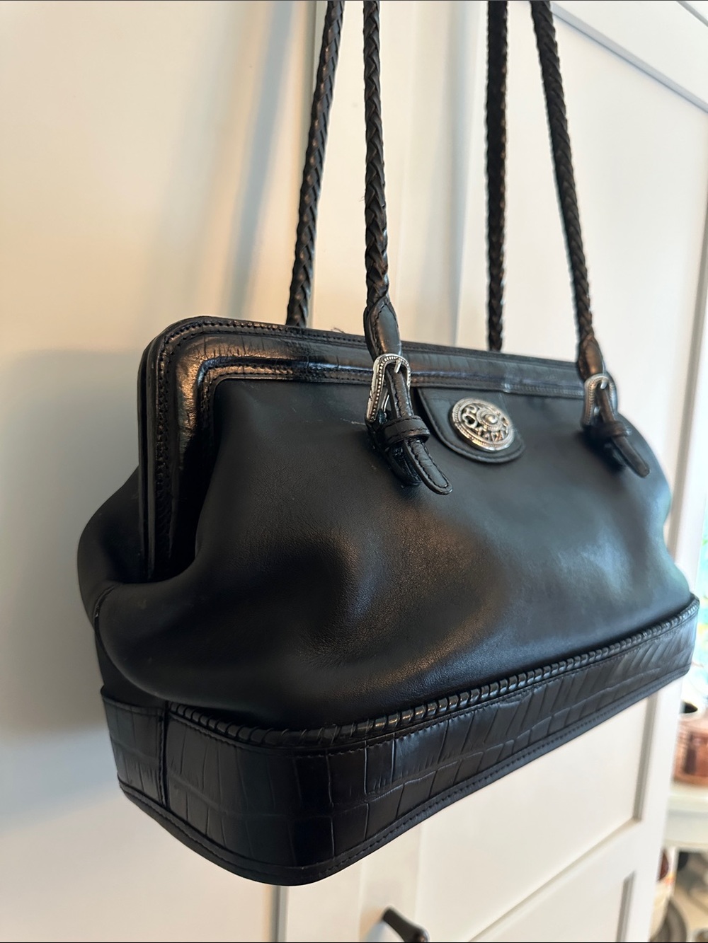 BRIGHTON DOCTOR’S bag style shoulder bag - Picture 3 of 7